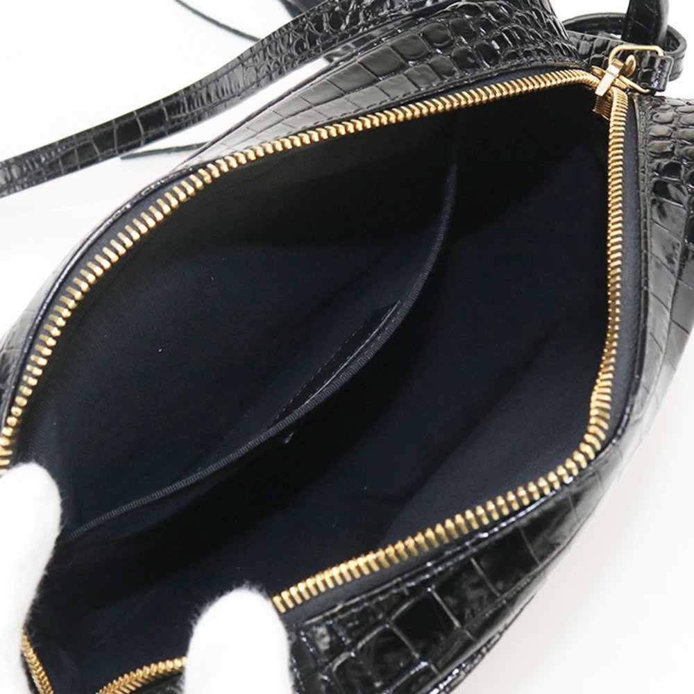 SAINT LAURENT Women's Crossbody Shoulder Bag 612544 Lou in Black - Picture 3 of 8